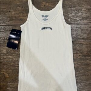 Brandy Melville Charleston Cream Tank Top